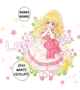 Young Athanasia in Who made me a princess