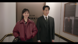 Tae Seok & Hayoung elevator scene - In your radiant season kdrama